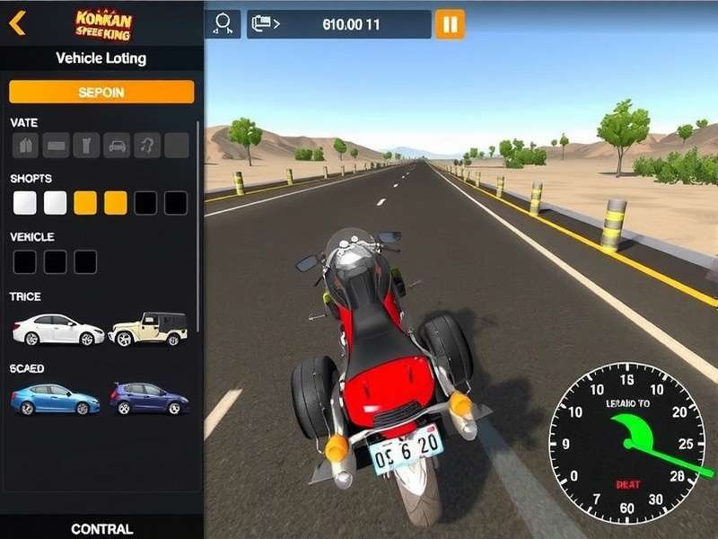 Konkan Speed King race in progress